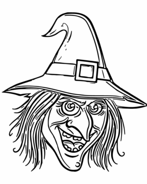 Dibujo de Wicked 2024 Coloring Page para Colorear
