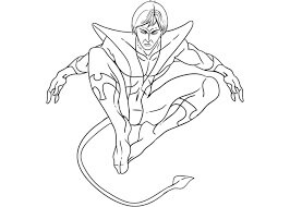Dibujo de Nightcrawler para Colorear