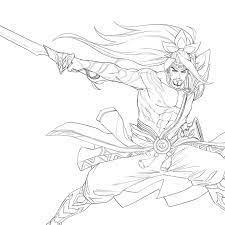 Dibujo de Yasuo Hasagi para Colorear