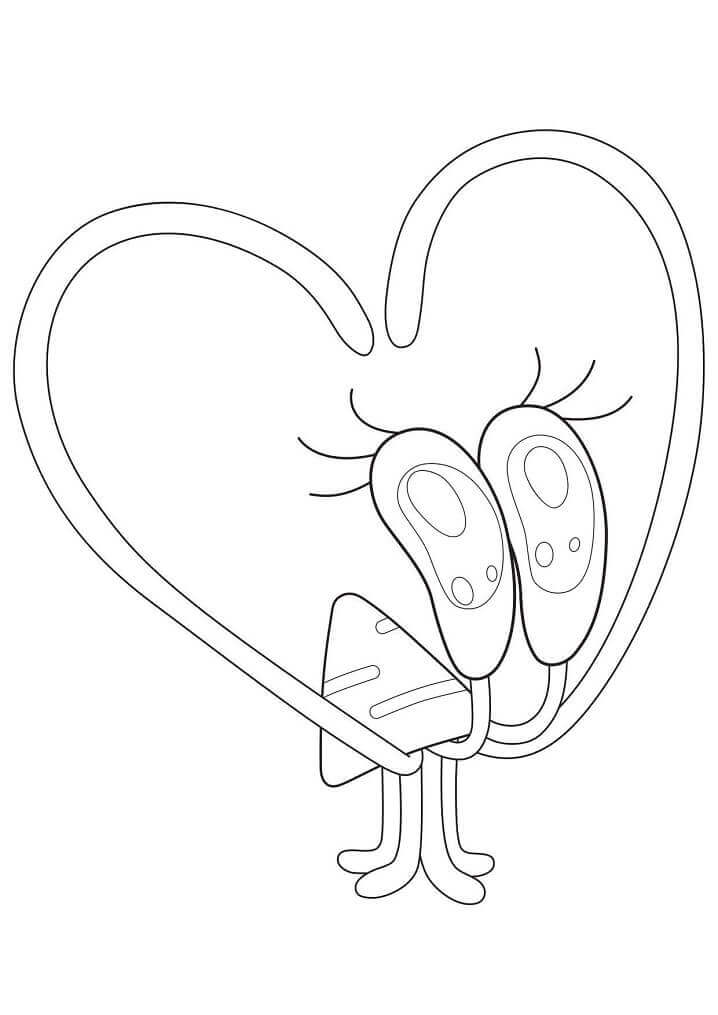 Dibujo de Lindo Bernie para Colorear