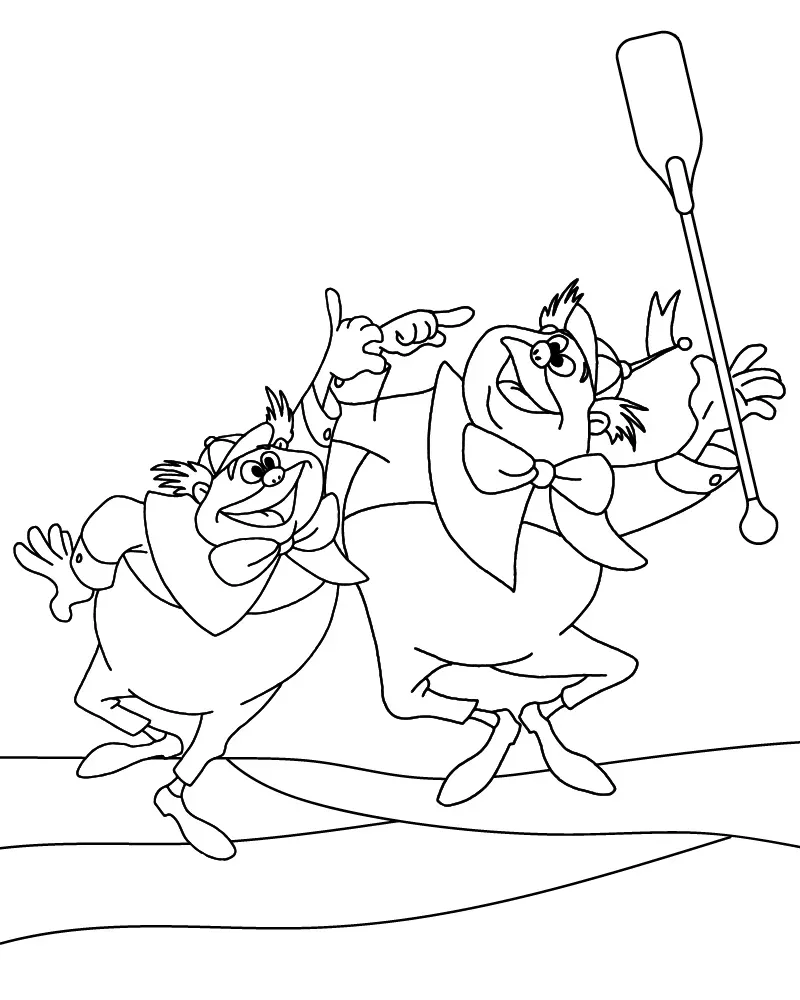 Dibujo de Imgi 10 Fox In Socks With Beetle Battle Coloring Pagepng para Colorear
